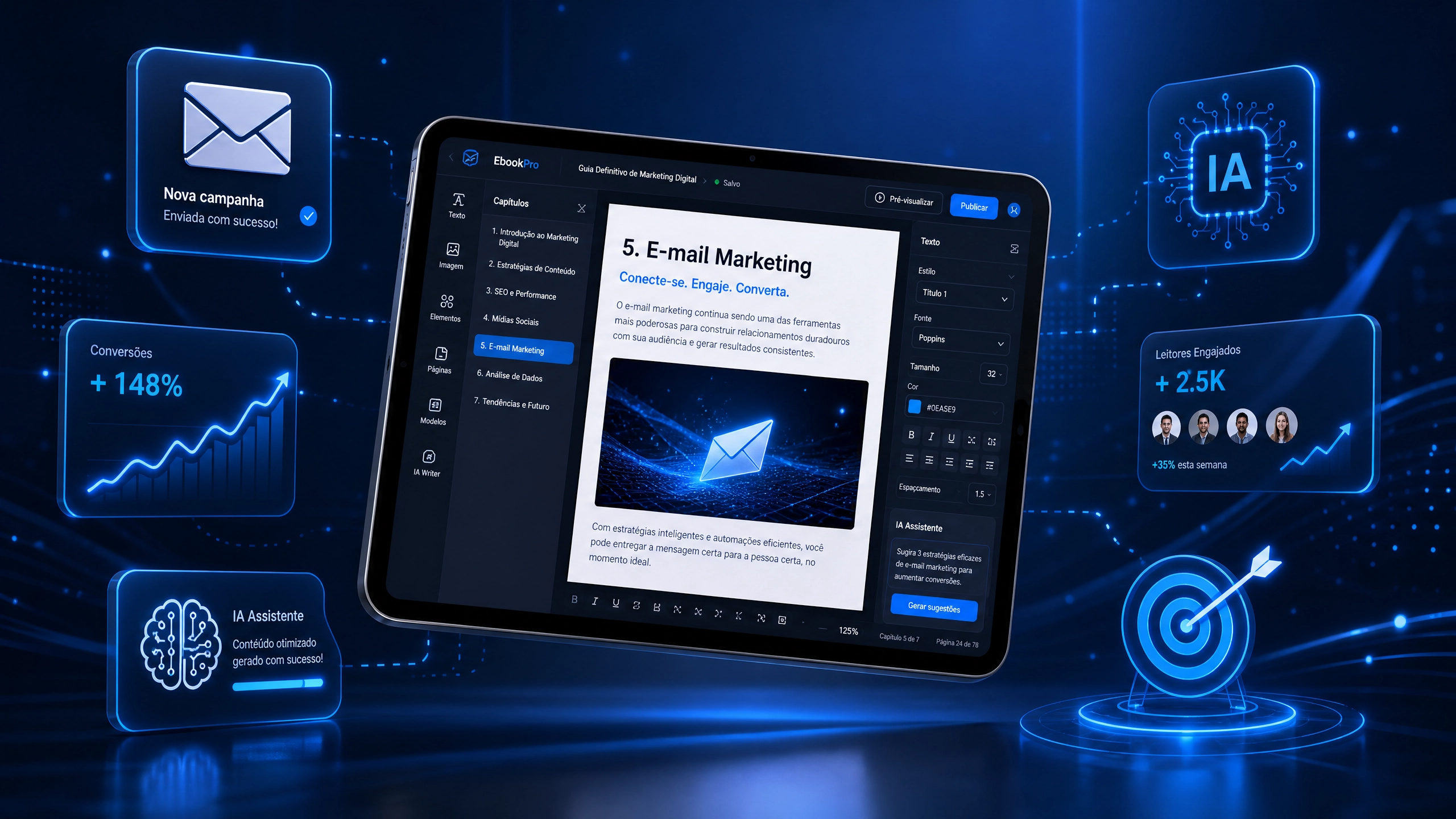 Ebook Criador - Editor de eBooks com IA